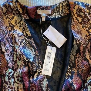 Avenue house of Rebecca Taylor, size 14 snake wrap dress. Brand new with tags.
